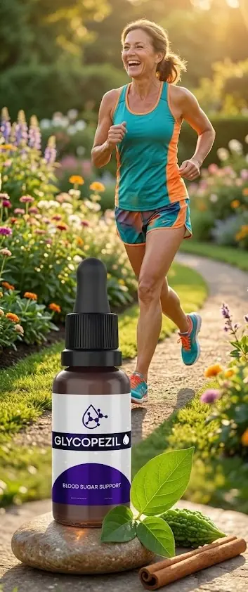 Active healthy woman showing metabolic wellness with GlycoPezil support